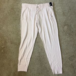 Light knit joggers